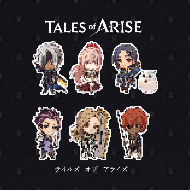 tales of arise - pixle 2 by Japanese Mask Art